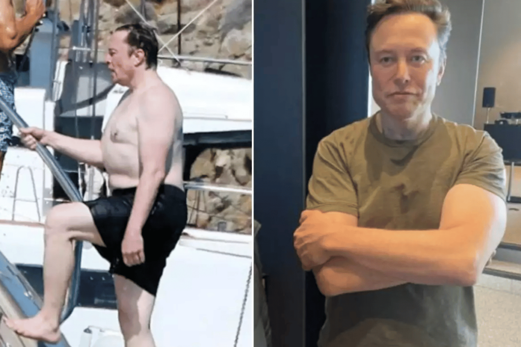 elon musk weight loss