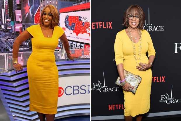 gayle king weight loss