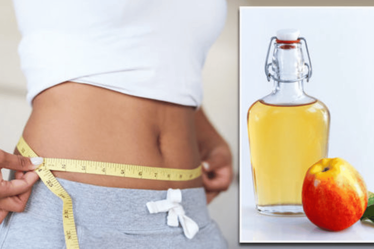 apple cider vinegar to lose belly fat