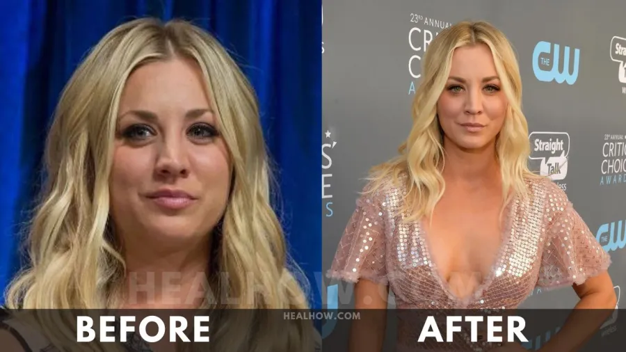 kaley cuoco weight loss