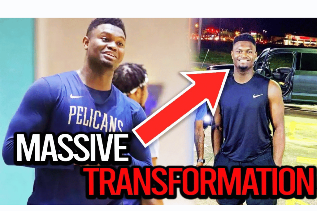 zion williamson weight loss 