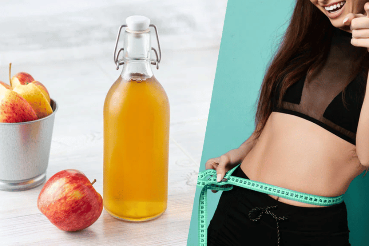 apple cider vinegar to lose belly fat