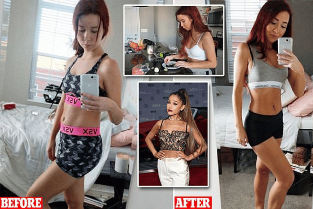 ariana grande weight loss photos