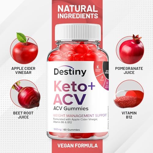 Destiny Keto Plus Acv Gummies For 2024