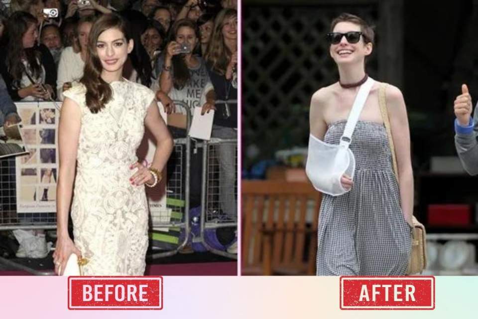 anne hathaway weight loss