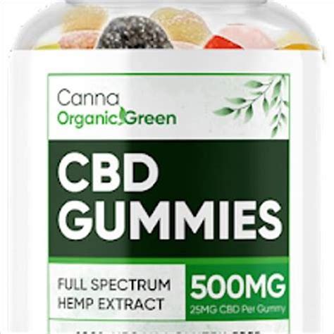 Canna Organic Green CBD Gummies: Experience the Bliss of Natural Relaxation and Wellness