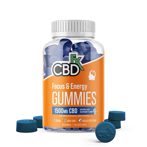 CBD Gummies for Focus and Energy: Unlock a More Productive You with Natural Energy Boosters