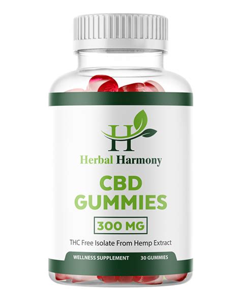 Discover the Bliss of Herbal Harmony CBD Gummies 300 mg: Unlock a World of Relaxation and Wellness