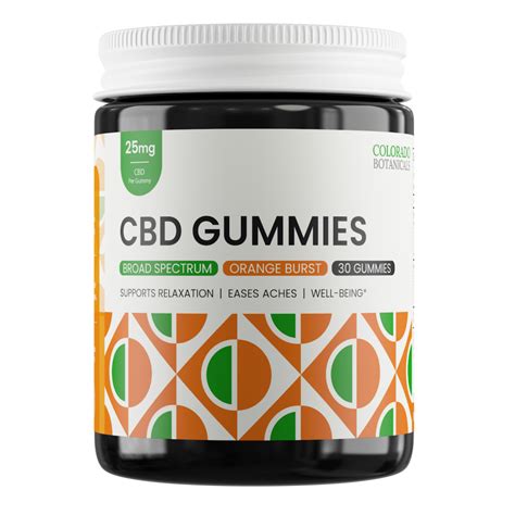 Discover the Relaxing Power of Colorado Botanicals CBD Gummies: A Natural Solution for a Healthier You