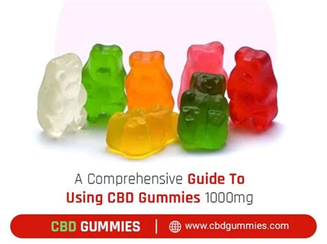 Experience the Ultimate Relief with CBD Gummies 1000 mg: A Comprehensive Guide to Unlocking Optimal Wellness