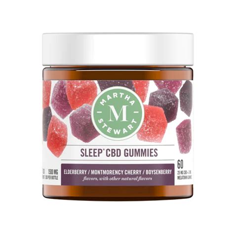 Get the Best Night's Sleep with Martha Stewart CBD Sleep Gummies: A Review of the Top CBD Sleep Aid