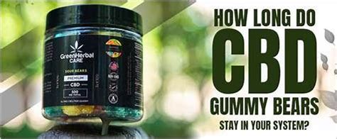 How Long Do Gummies CBD Stay in Your System: A Comprehensive Guide to CBD Gummies and Their Effects on the Body