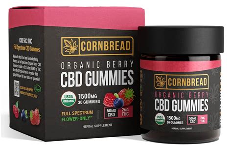 Indulge in the Delicious Taste of Cornbread Hemp Full Spectrum CBD Gummies: A Game-Changing CBD Experience