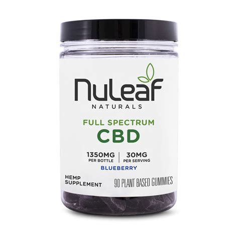 Nuleaf Full Spectrum CBD Gummies: Unlock the Power of CBD for a Healthier You