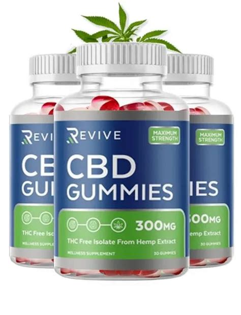 Revive Your Prostate Health with Revive CBD Gummies for Prostate - A Comprehensive Review