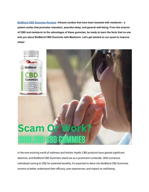 Revolutionize Your Well-being with Bioblend CBD Gummies Blood: A Sugar-Free and Potent Solution for Pain Relief