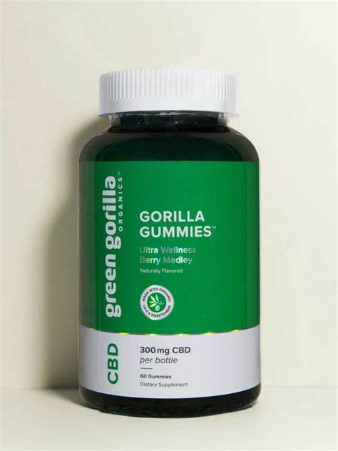 Unleash the Power of Green Gorilla CBD Gummies: A Sleep, Anxiety, and Wellness Solution