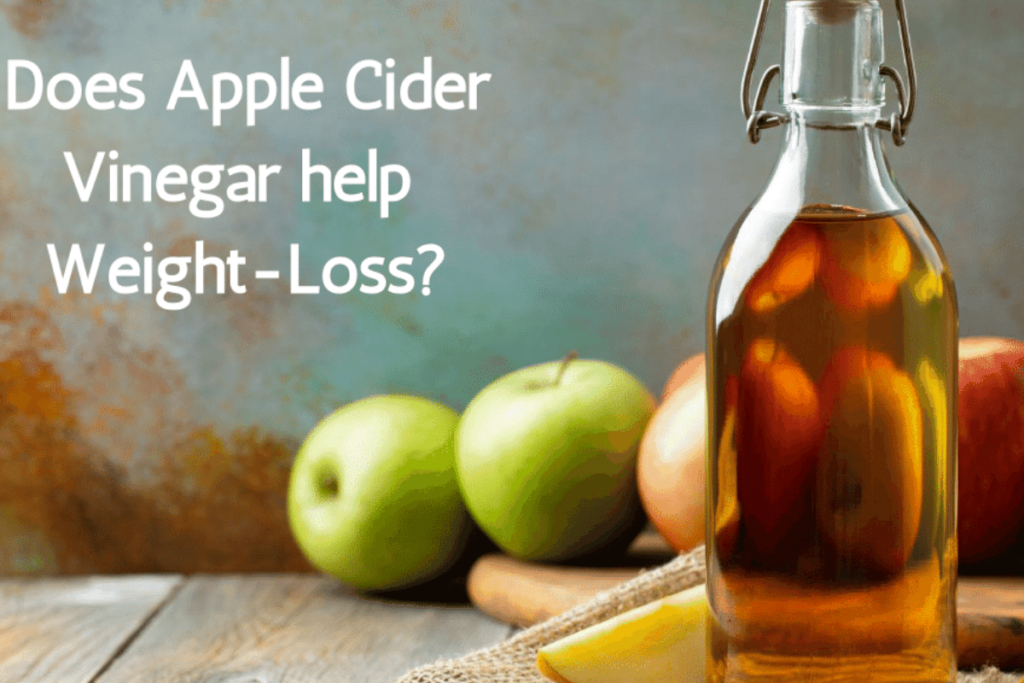 how does cider vinegar help weight loss