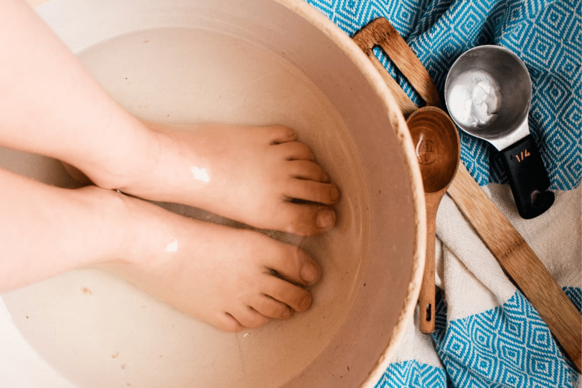 wrapping feet in apple cider vinegar to lose weight