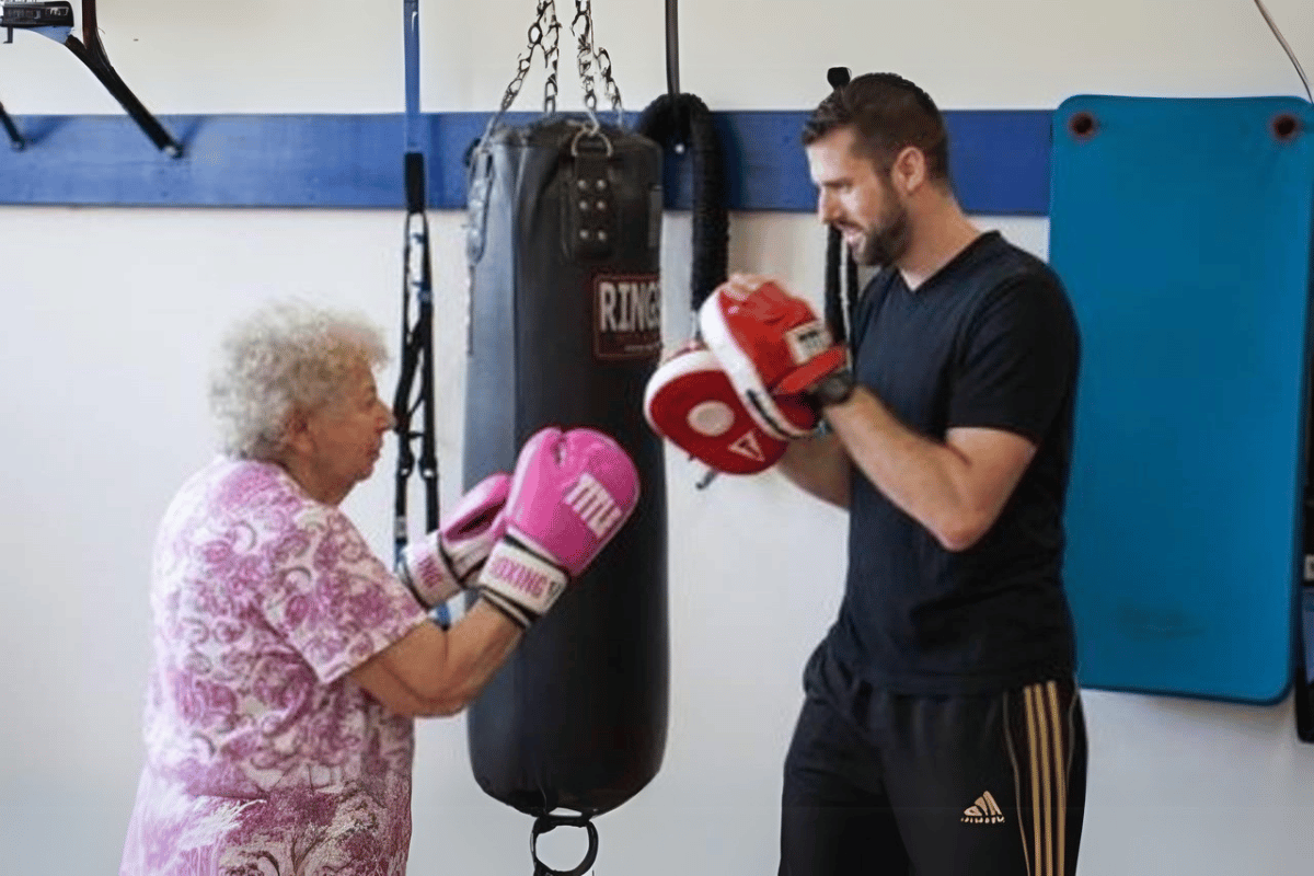 best exercise for over 60 to lose weight shadow boxing