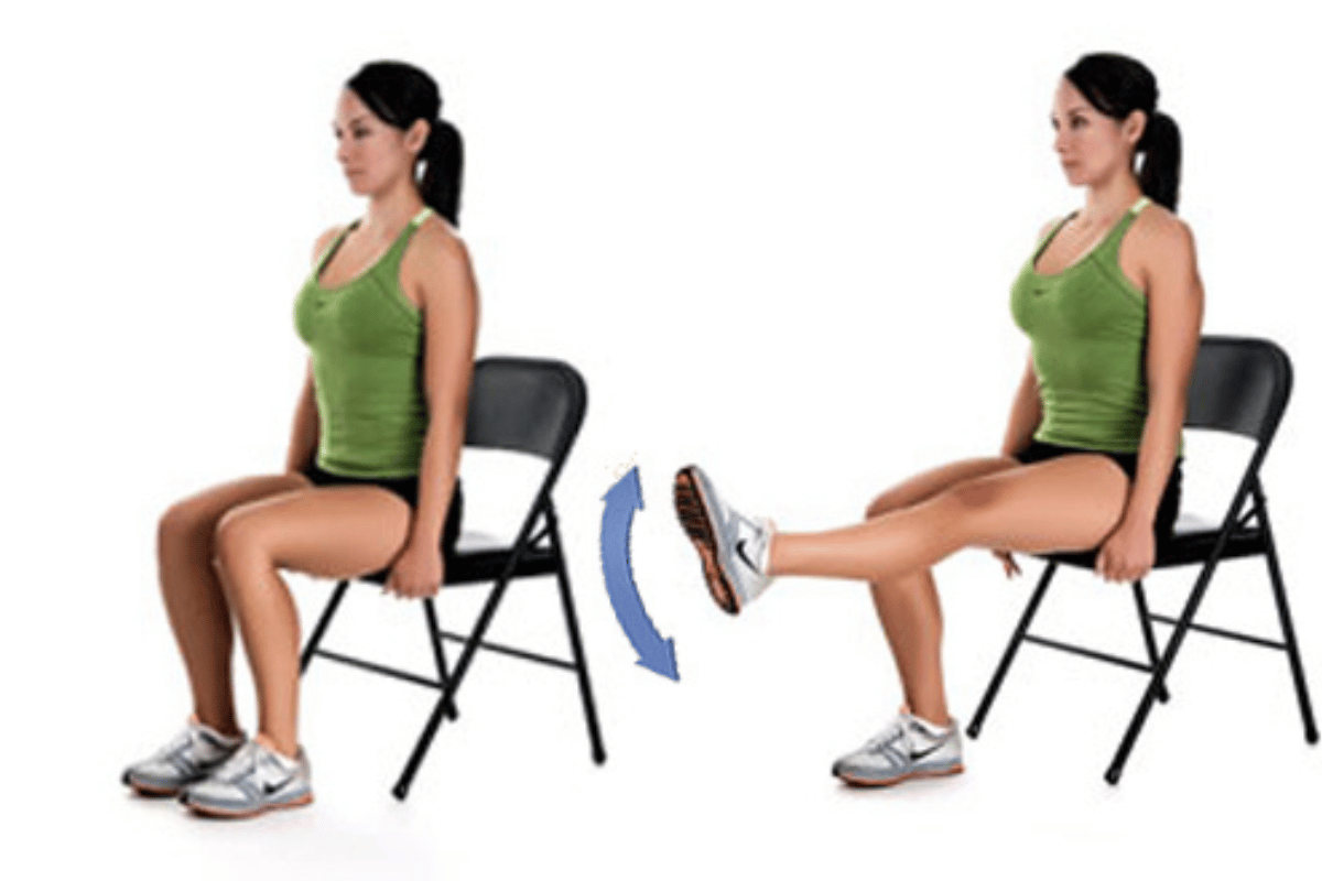 chair exercises to lose weight