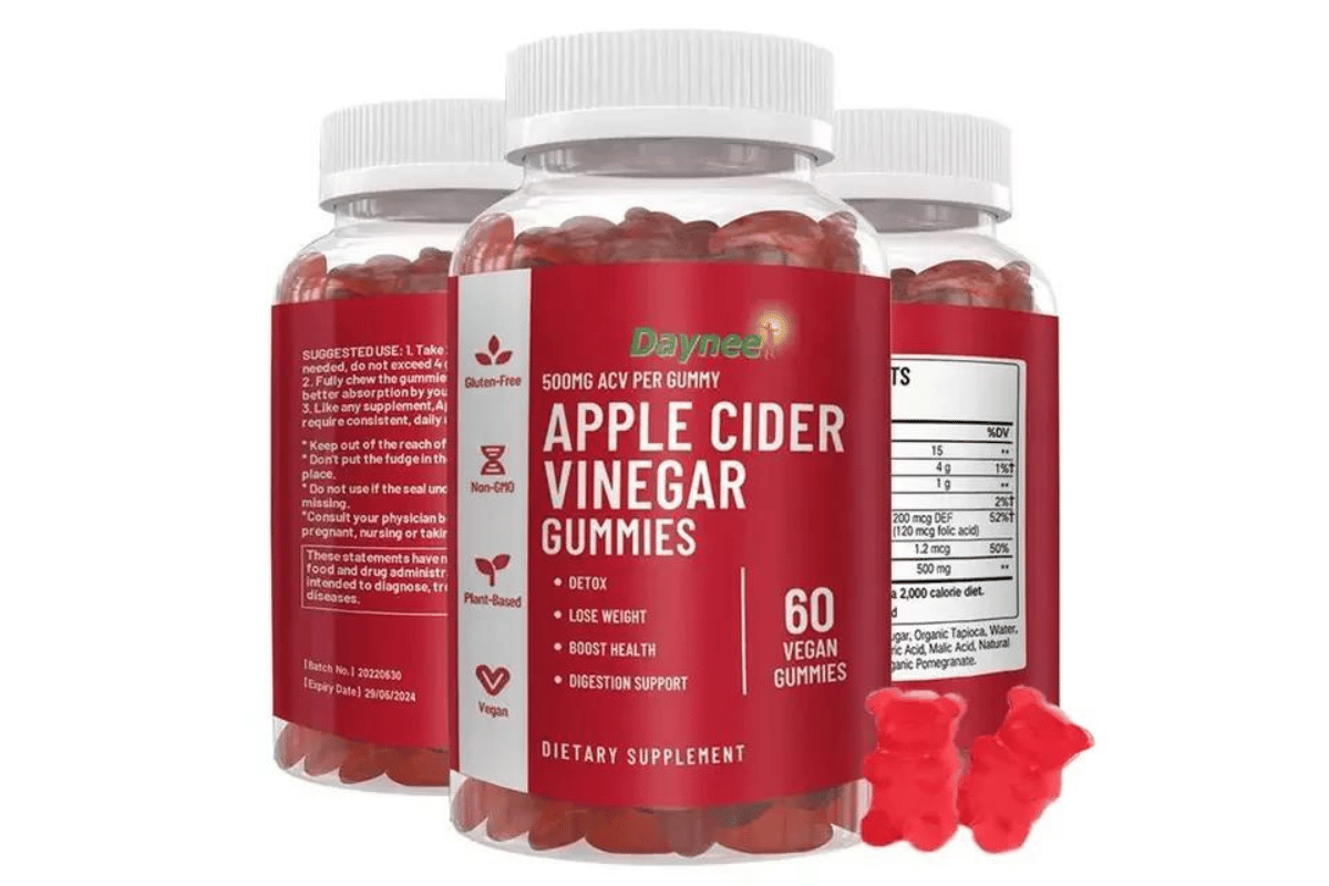 does apple cider vinegar gummies help lose weight