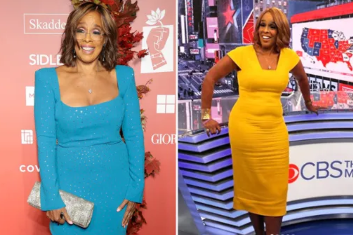 How does Gayle King's weight loss compare to Oprah's journey?