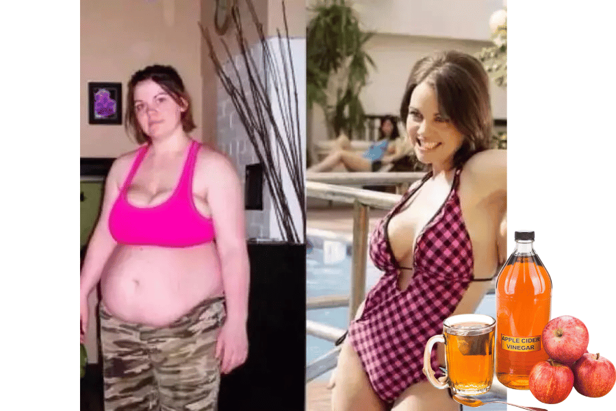 losing weight by drinking apple cider vinegar