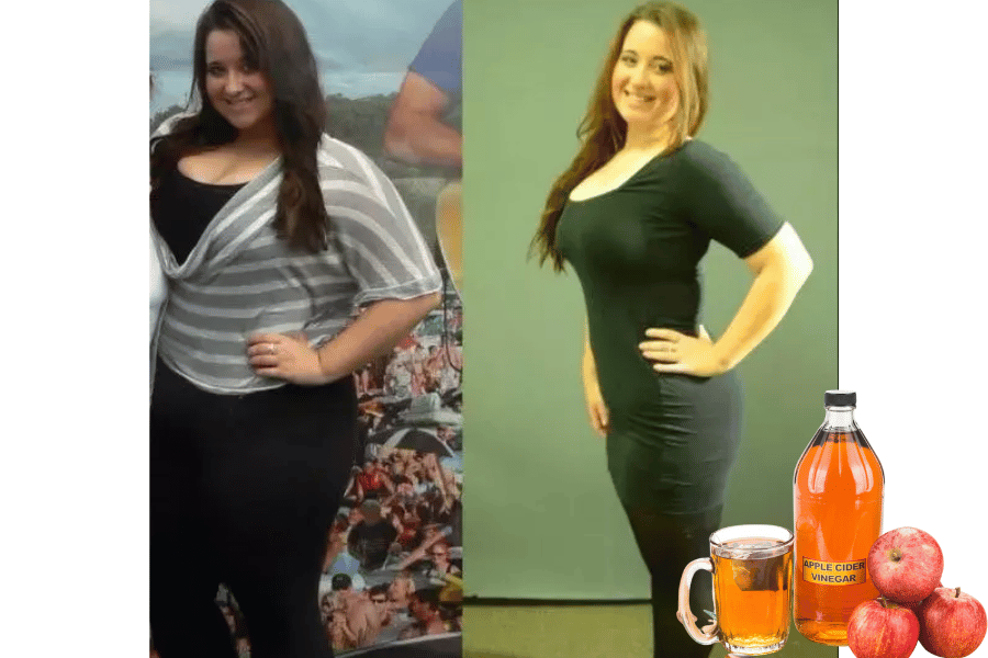 losing weight by drinking apple cider vinegar