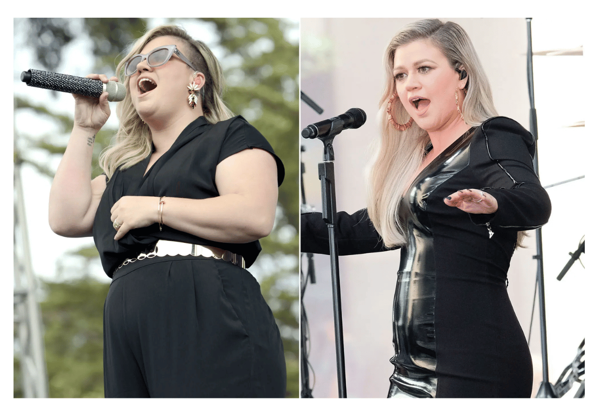 kelly clarkson weight loss before and after