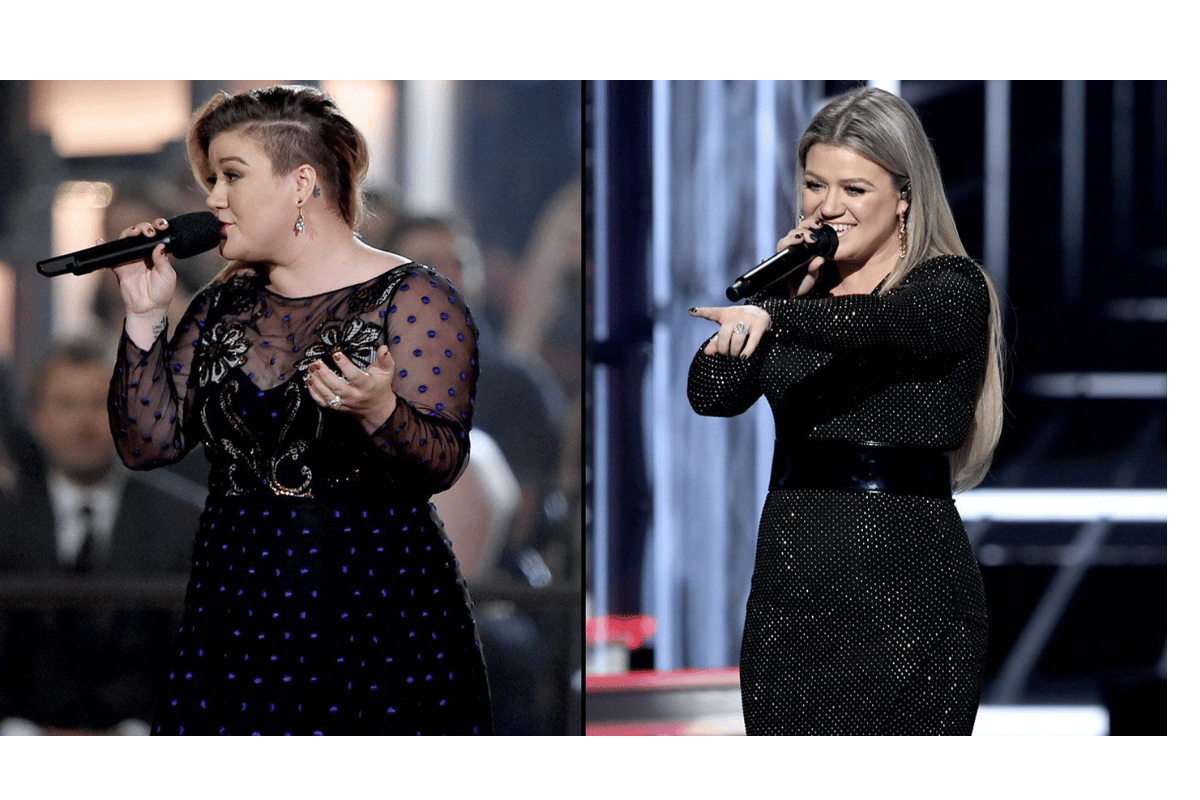 kelly clarkson weight loss before and after