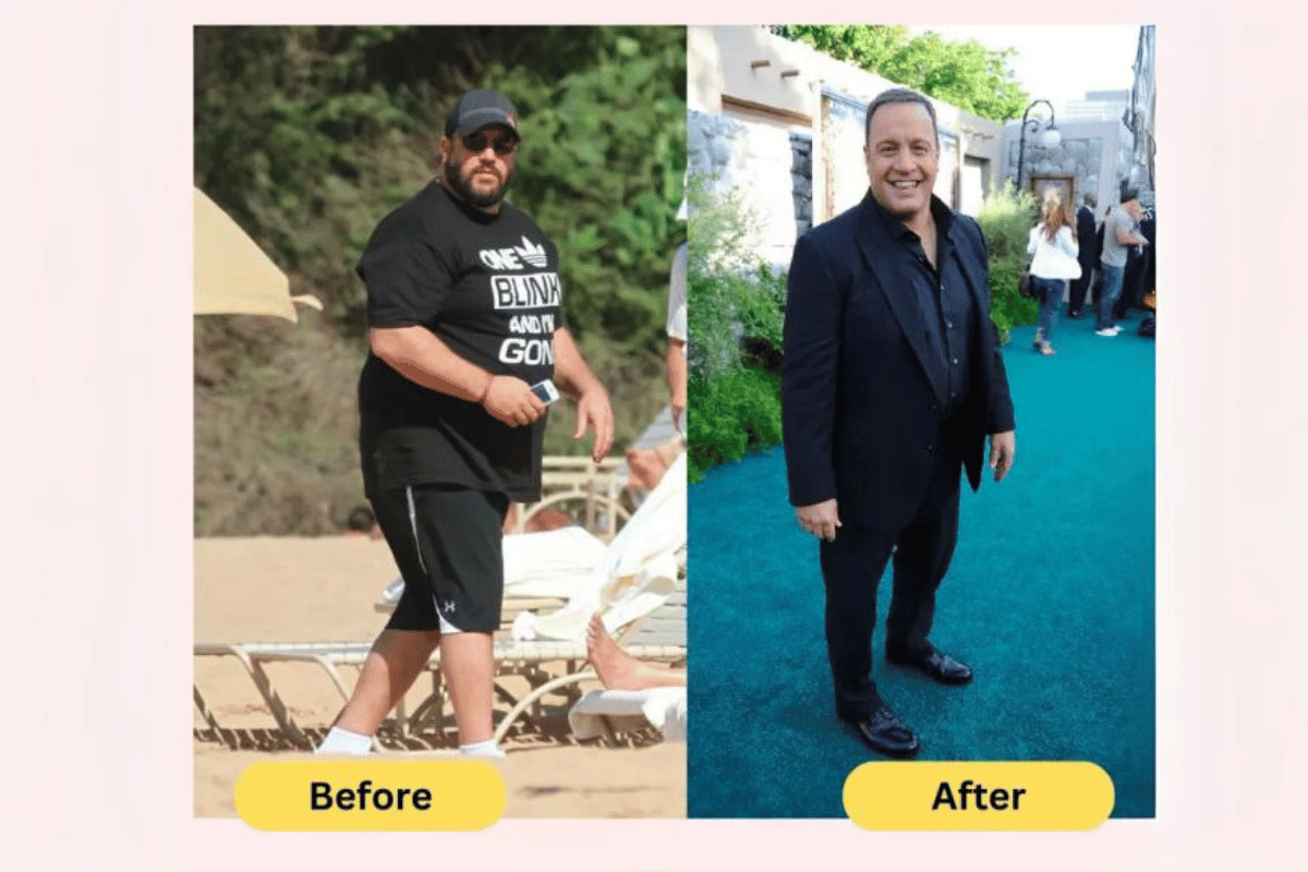 how much weight did kevin james lose