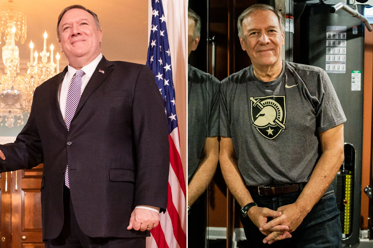 What motivated Mike Pompeo to lose weight?