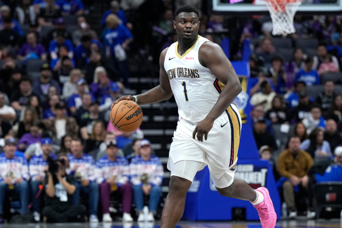 nba zion williamson weight loss