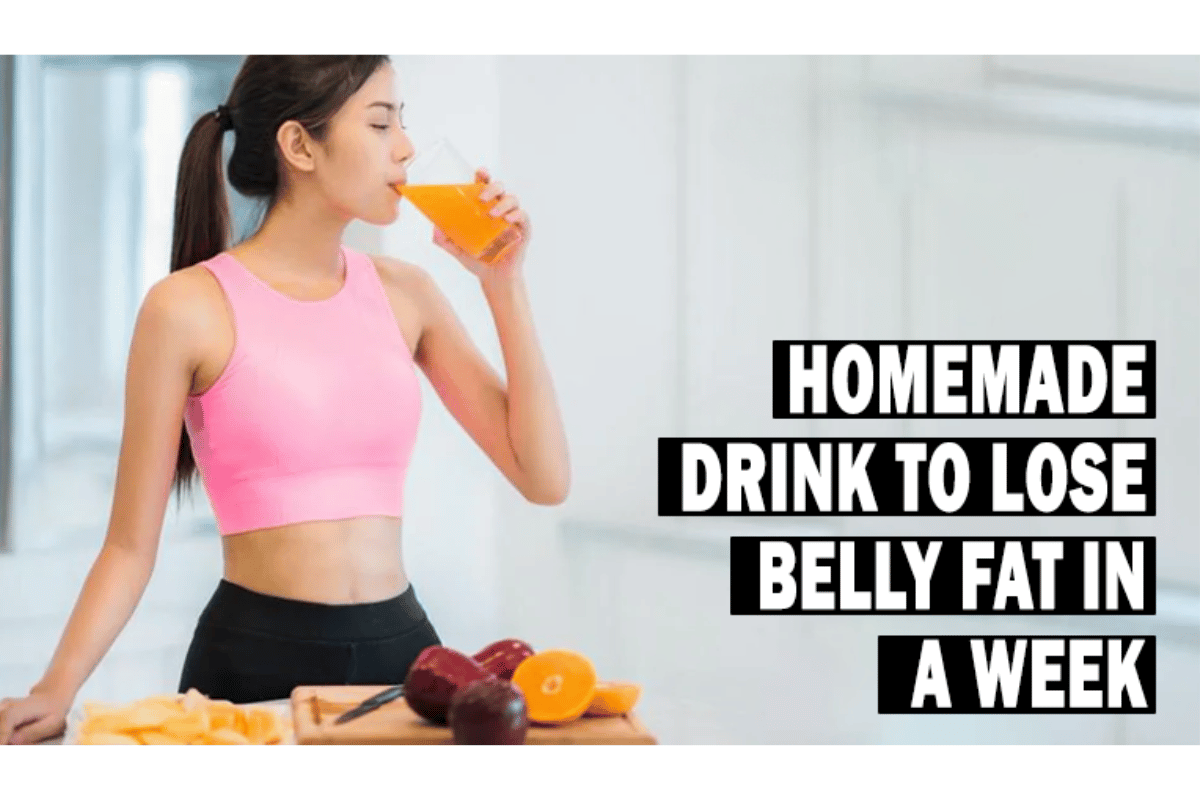 homemade drinks to lose weight fast