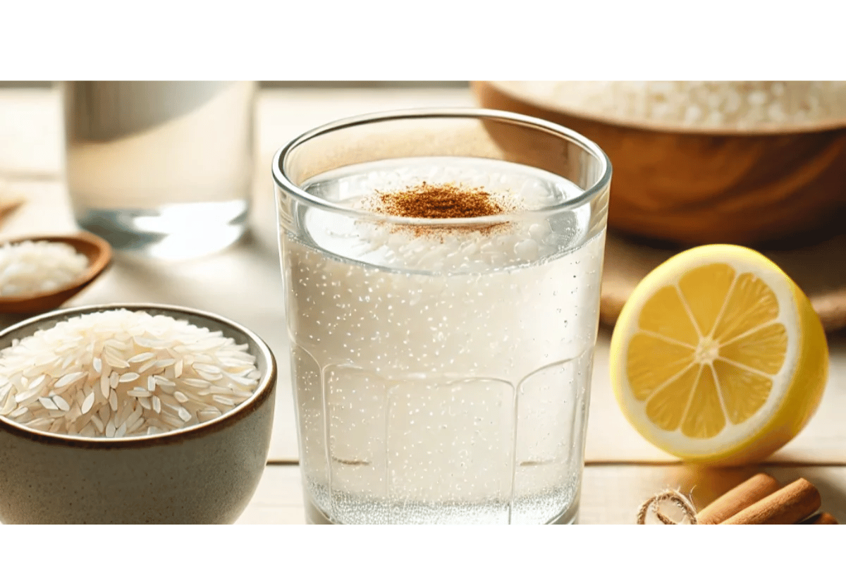 rice water and lime for weight loss