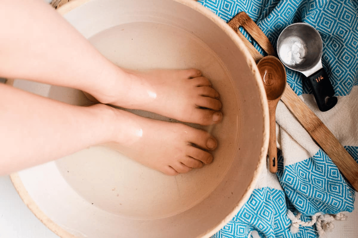 soaking feet in apple cider vinegar for weight loss