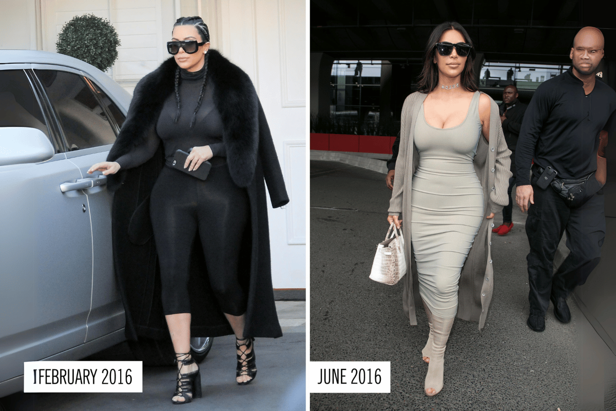 kim kardashian weight loss