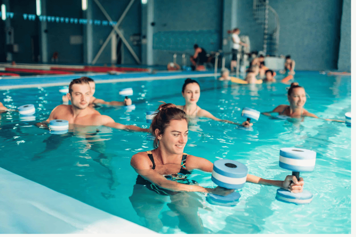 pool exercises to lose weight