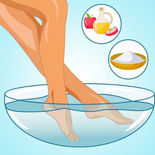 soaking feet in apple cider vinegar for weight loss