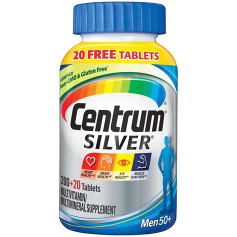 Centrum Silver Men Gummies: A Comprehensive Guide to Multivitamin Supplements