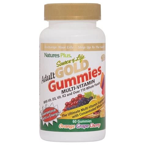 The Benefits of Adult Gold Gummies: A Comprehensive Guide to Nature's Plus Source of Life Gold Multivitamin Gummies